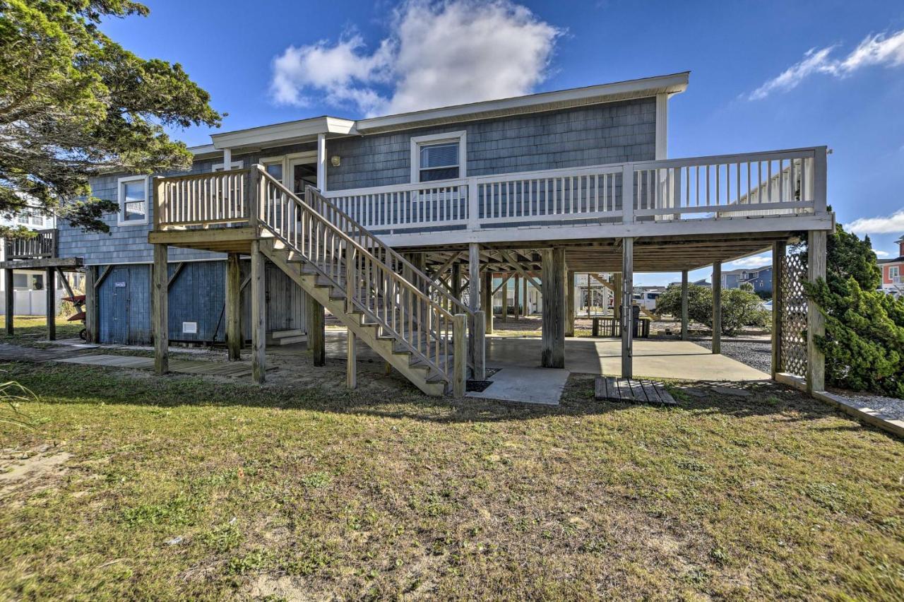 2nd-Row Holden Beach Abode - Steps to Ocean! Exterior foto
