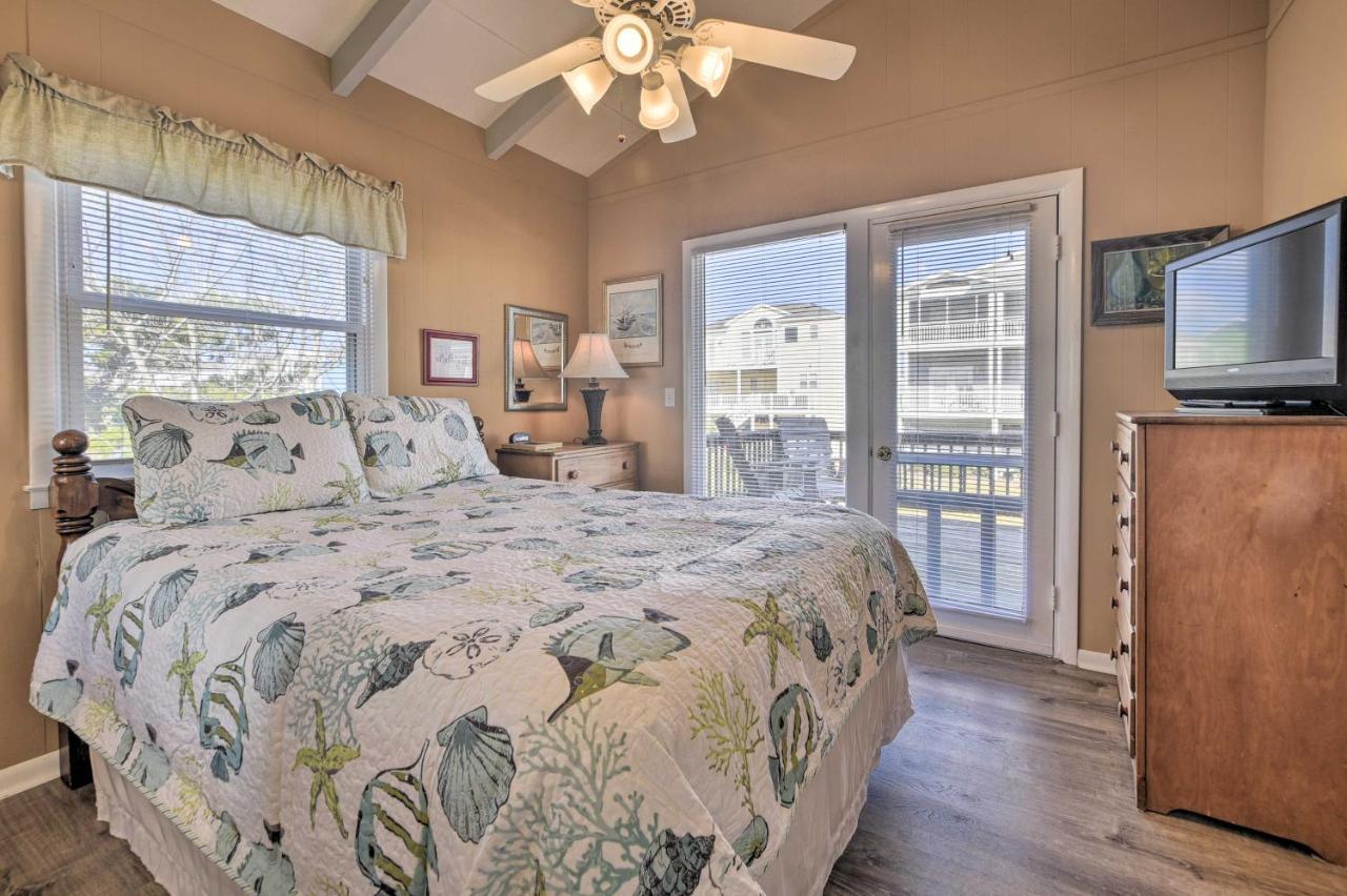 2nd-Row Holden Beach Abode - Steps to Ocean! Exterior foto